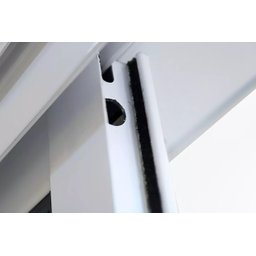 Janela de Alumínio Branco Veneziana de Correr 3 Folhas sem Grade Cmc Modular - 1.20 (l) X 1.00 (a) - 7