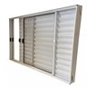 Janela de Alumínio Branco Veneziana de Correr 3 Folhas sem Grade Cmc Modular - 1.20 (l) X 1.00 (a) - 3