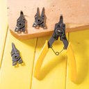 Ver imagem 2 de Kit Alicates Anéis Elásticos 4 Cabeçotes Intercambiáveis Fácil Aplicação