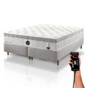 Ver imagem 1 de Colchão Queen Latex Foam de látex Pocket médio - 158x198cm - BOX E KIT SPA