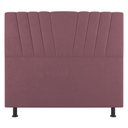 Ver imagem 3 de Cabeceira Cama Box Casal Queen Size Dublin 160cm Suede Rosê - Desk Design