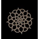 Ver imagem 1 de Mandala Flor 60cm Cru