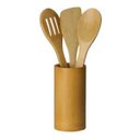 Ver imagem 1 de Conjunto 3 Utensílios de Cozinha e Suporte de Bambu Lyor