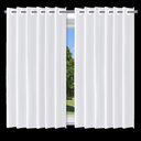 Ver imagem 1 de Cortina Blackout Branco C/ Ilhos - 280x140cm