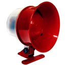 Ver imagem 1 de Sirene Bitonal Bivolt com Iluminação Vermelha Piscante Especial para Incêndio DNI - 4325 - KEY WEST