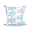 Ver imagem 4 de Kit Capa Almofada Gratidão Estampada Tiffany 2 Unidades 45cm x 45cm + Almofada de Nó Escandinavo