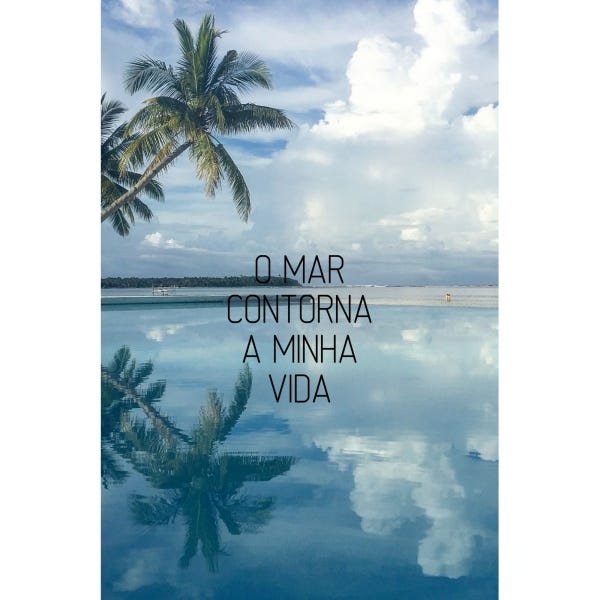 Quadro O Mar 50X33 - 2