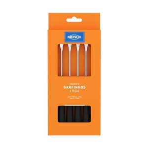 Conjunto De Garfo Para Fondue/Petisco 6 Peças Beli 15Cm