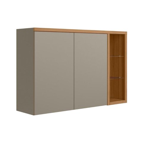 Aereo 120cm Allure Linea Brasil Jequitiba/Gris Fosco