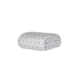 Cobertor Blanket Vintage Off Rosa - Casal