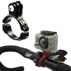 Suporte Mount Bike de Guidão e Cilindro para Câmeras de Ação GoPro Hero SJCam Xiaomi