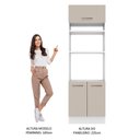Ver imagem 6 de Torre Quente 70 Cm 3 Portas Branco/crema Agata Madesa