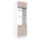 Ver imagem 1 de Torre Quente 70 Cm 3 Portas Branco/crema Agata Madesa