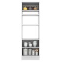 Ver imagem 4 de Torre Quente 70 Cm 3 Portas Branco/crema Agata Madesa