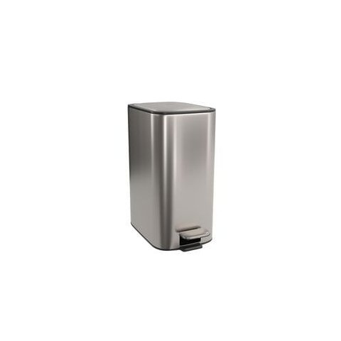 Lixeira Quadrada com Pedal Deca 11,5L Inox - Deca Deca Metais