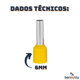 Kit Terminais Ilhós Tubular Pré Isolado 450pçs - 5
