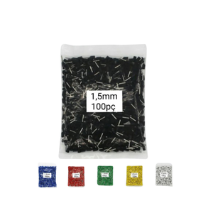 Kit Terminais Ilhós Tubular Pré Isolado 450pçs
