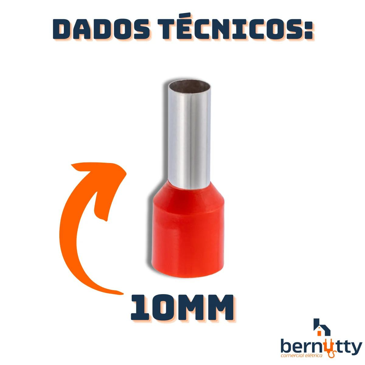 Kit Terminais Ilhós Tubular Pré Isolado 450pçs - 4