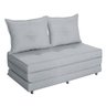 Pufe Cama Dobrável Casal 130 com 02 Almofadas Premium - 1