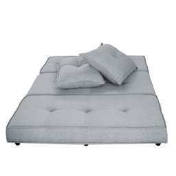 Pufe Cama Dobrável Casal 130 com 02 Almofadas Premium - 2