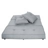 Pufe Cama Dobrável Casal 130 com 02 Almofadas Premium - 2