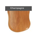 Ver mais imagens de Cadeira Blues de Madeira Eucalipto Nobre com Encosto Estofado Ergonômico-facinatta Champagne