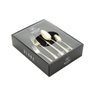 Faqueiro Berna 30pcs Aço Inox Dourado Wolff - 4