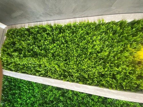 Placa De Grama Artificial Para Decoração De Parede Samambaia - 13