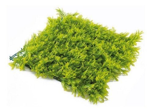 Placa De Grama Artificial Para Decoração De Parede Samambaia - 10