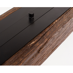 Lareira Ecológica Dormente Queimador Com Manta - 70 X 22 Cm - 5