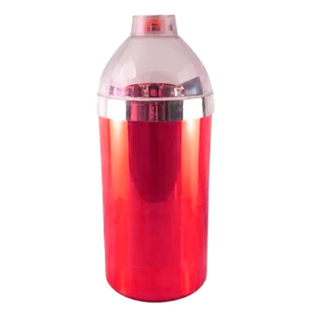 Porta Garrafa de Cerveja em Alumínio e Isopor Térmico 600Ml - Red Bright