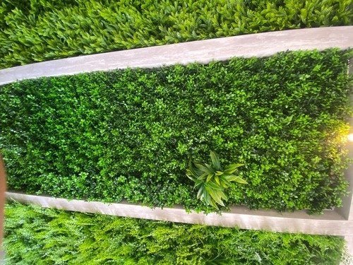 Placa De Grama Artificial Para Decoração De Parede Primavera - 12