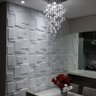 Placa 3d Quarto Revestimento De Parede 50 X 50 Luxo Quadratt - 13