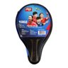 Raquete de Ping Pong Dhs 1002 Preta/vermelha + Raqueteira - 4