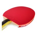 Ver imagem 7 de Raquete de Ping Pong Dhs 1002 Preta/vermelha + Raqueteira