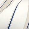 Papel de Parede Listras Marrom Azul e Off White Vinilico Lavável+ Cola para Aplicação - 4
