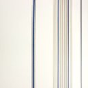 Ver imagem 2 de Papel de Parede Listras Marrom Azul e Off White Vinilico Lavável+ Cola para Aplicação