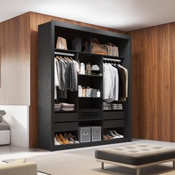 Closet Casal 4 Gavetas Amoudi Móveis - 1