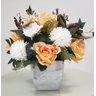 ARRANJO DE FLORES ARTIFICIAL ROSAS VASO 9338 - 3