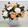 ARRANJO DE FLORES ARTIFICIAL ROSAS VASO 9338 - 1