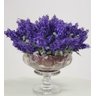 ARRANJO DE FLORES ARTIFICIAL LAVANDA VASO CRISTAL 9336 - 6