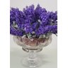 ARRANJO DE FLORES ARTIFICIAL LAVANDA VASO CRISTAL 9336 - 7