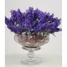 ARRANJO DE FLORES ARTIFICIAL LAVANDA VASO CRISTAL 9336 - 1