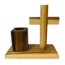 Ver imagem 6 de Crucifixo com Porta Objetos Medalha de São Bento Fornecedor 30 32630