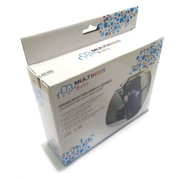 Porta Trecos Para Banco De Carro Organizador Com Bolsos Bom - 5