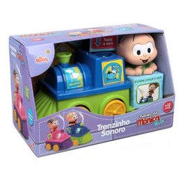 Trenzinho Sonoro Turma Da Mônica Baby - Cebolinha - Elka - 2