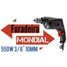 Furadeira Mondial 550w Melhor Custo-benefício Do Mercado - 4