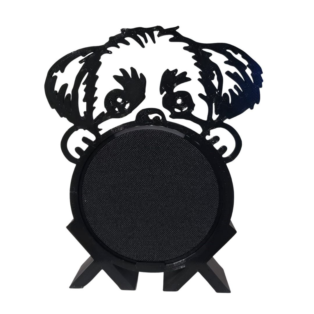 Suporte Alexa Echo Pop Cachorro "shih-tzu" - 1