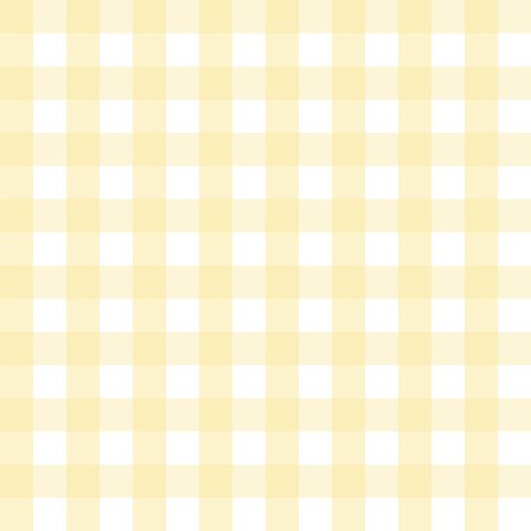 Papel de Parede Doce Estilo Xadrez Amarelo 82151