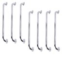 Ver imagem 1 de Barra de Apoio 70cm Inox Kit 7 Unidades Suporte Gestante Idoso Criança Corrimao Banheiro Box Acessib